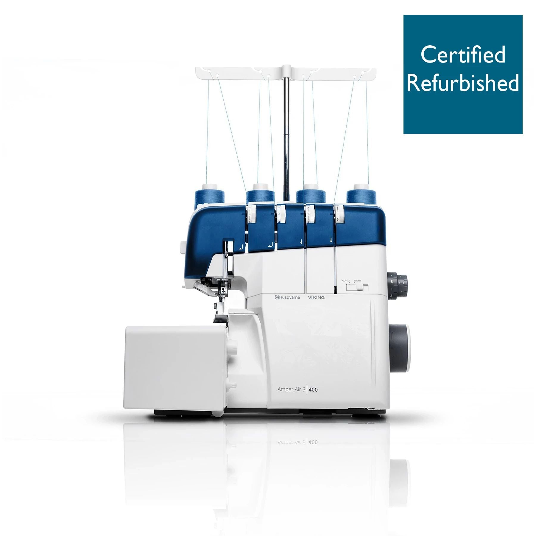 Refurbished AMBER™ Air S | 400 Overlock Machine | Husqvarna® Viking®