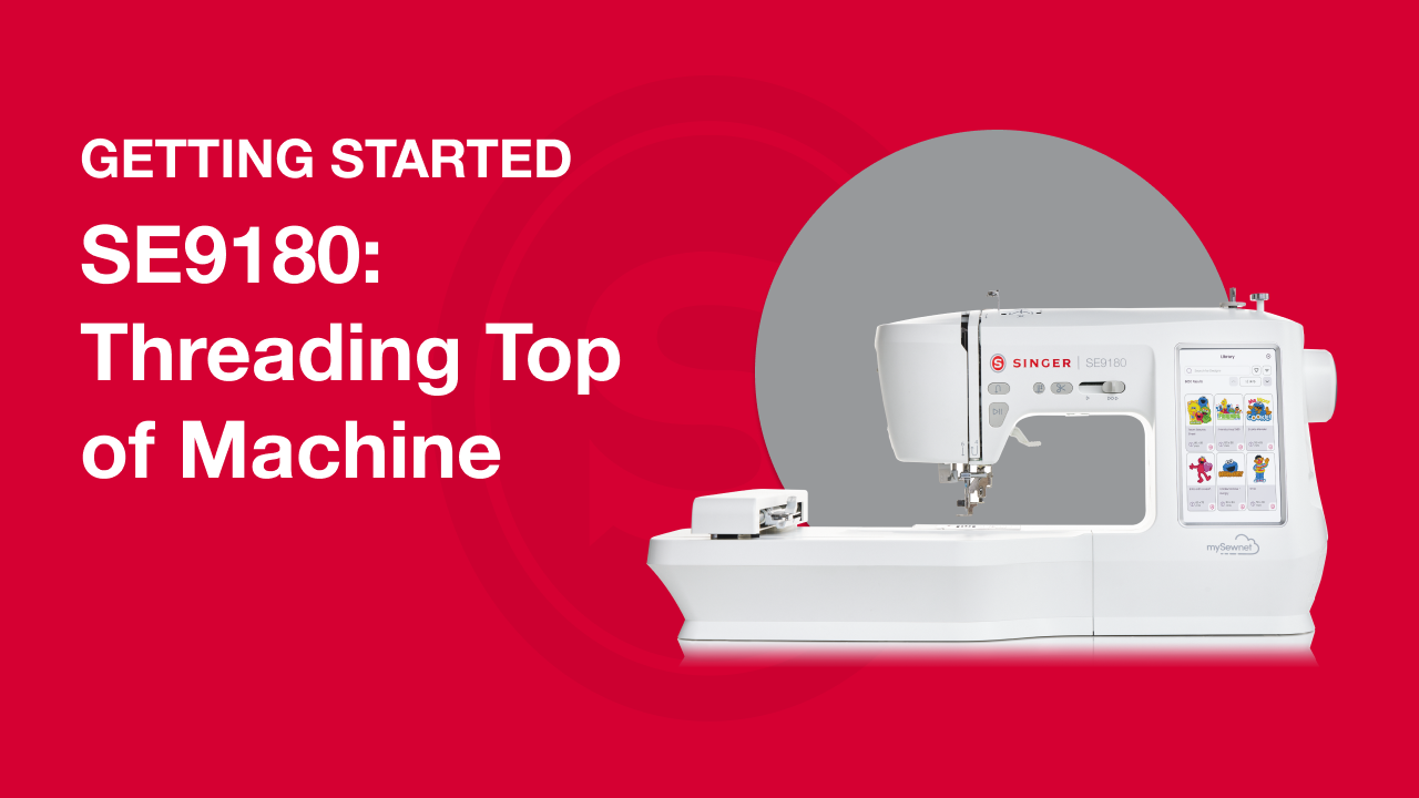 Getting Started SE9180: Threading Top of Machine