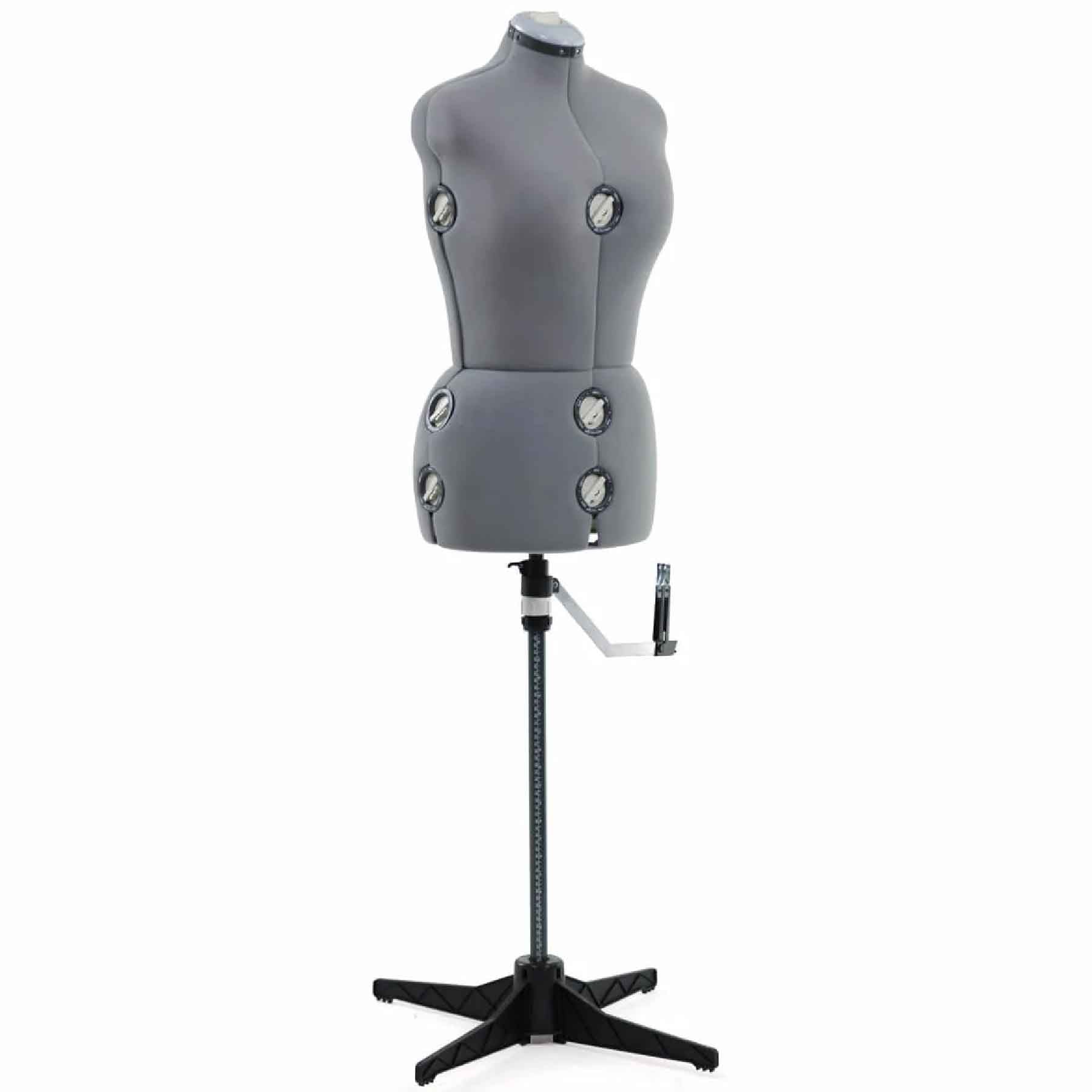 Singer Gray Adjustable Dress Form- Medium/Large Singer Gray Adjustable Dress Form- Medium/Large