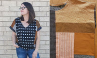 Cómo coser una prenda de patchwork