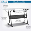 Eclipse Hobby Table Black / White