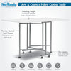 Sew Ready Craft & Cutting Table Silver / White