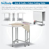 Sew Ready Craft & Cutting Table Silver / White