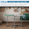 Sew Ready Craft & Cutting Table Silver / White