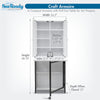 Sew Read Craft Armoire Elite Charcoal / White