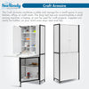 Sew Read Craft Armoire Elite Charcoal / White