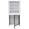 Sew Read Craft Armoire Elite Charcoal / White