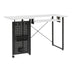 Pivot Panel Sewing Table White / Graphite