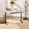Rollaway II Sewing Table Black / White