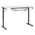 Rollaway II Sewing Table Black / White