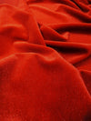 GLITTER STRETCH VELVET 360 GRAMS SPANDEX FABRIC / Black/Silver / Sold by the Yard