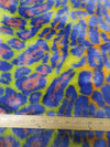 Ecoshag Hippie Jaguar Faux Fur Fabric / Acid