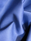 Solid Reversible Formal Poly Cotton Twill Fabric / Red / Sold By The Yard