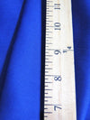 Solid Reversible Formal Poly Cotton Twill Fabric / Royal Blue / Sold By The Yard