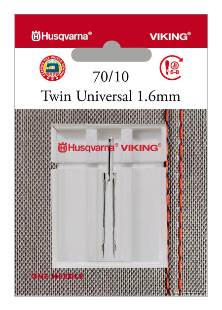 HUSQVARNA® VIKING® Twin Universal 1.6mm Needle Size 70/10 -- Product Image