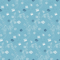 On Your Mark Scritch on Blue Blender