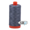 1246 Gris oscuro Aurifil Algodón 50wt Bobina grande||color:1246 Gris oscuro