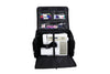 Everything Mary XL 4 Wheel Collapsible Rolling Sewing Machine Storage Case, Black