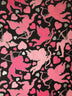 Valentine Cupids Love on Black 100% Cotton Fabric Price per Yard