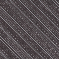 Diagonal Stripe on Black 100% Cotton Price per Yard