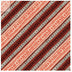 Diagonal Stripes on Red Blender 100% Cotton Novelty Price per Yard