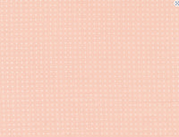 Pin White Dots on Light Pink 100% Cotton Fabric Novelty