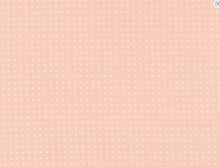 Pin White Dots on Light Pink 100% Cotton Fabric Novelty