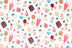 MINKY Sweet Tooth Digital Cuddle® Multi  Shannon Fabrics: estampados integrales