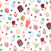 MINKY Sweet Tooth Digital Cuddle® Multi  Shannon Fabrics: estampados integrales