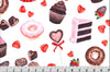 MINKY Cuddles Sugar Baby Valentine Digital Shannon Fabrics 100% Polyester