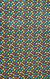 Dog Puppies Bones Paws and Hearts on Black Novelty 100% Cotton Price Per Yard