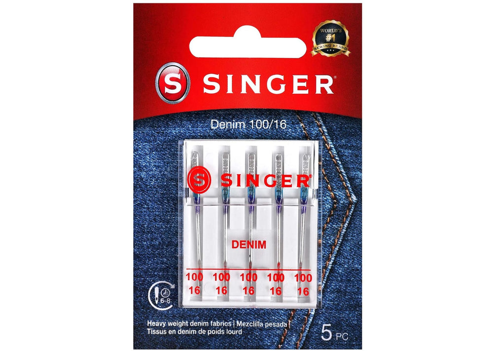 SINGER® Denim Needles, Size 100/16 | SINGER®