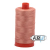 2215 Peach Aurifil Cotton 50wt Large Spool||color:2215 Peach
