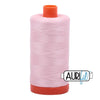 2410 Rosa pálido Aurifil Algodón 50wt Bobina grande||color:2410 Rosa pálido