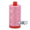 2425 Rosa brillante Aurifil Algodón 50wt Bobina grande||color:2425 Rosa brillante