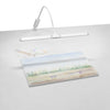 Artograph Split Bar Lamp with Table Clamp White