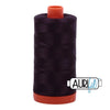 2570 Berenjena Aurifil Algodón 50wt Bobina grande||color:2570 Berenjena