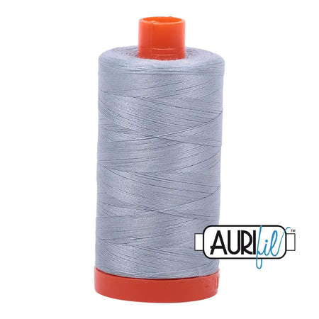 2612 Artic Sky Aurifil Cotton 50wt Large Spool||color:2612 Artic Sky