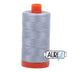 2612 Artic Sky, hilo de algodón Aurifil de 50 wt, bobina grande