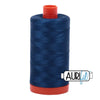 2783 Azul Delft medio Aurifil Algodón 50wt Bobina grande||color:2783 Azul Delft medio