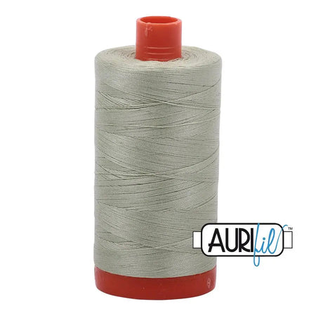 2908 Menta verde Aurifil Algodón 50wt Bobina grande||color:2908 Menta verde