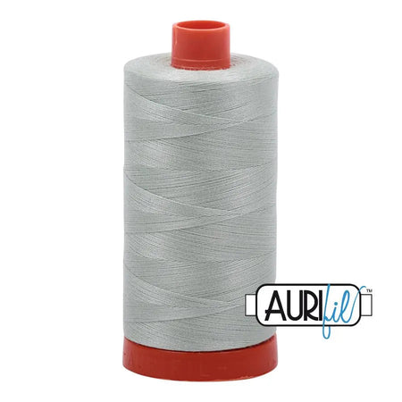 2912 Platino Aurifil Algodón 50wt Bobina grande||color:2912 Platino