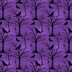 Halloween Crows on Dead Trees on Purple