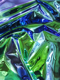 Tejido vinílico cromado holográfico multicolor «Mermaid» / Se vende por metros