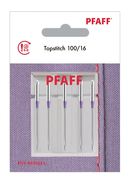 PFAFF® Topstitch Needles Size 100/16 5-Pack -- Product Image