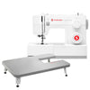 SINGER® Heavy Duty 4452 White Sewing Machine & Extension Table Bundle