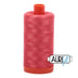 5002 Rojo medio, hilo de algodón Aurifil de 50 wt, bobina grande