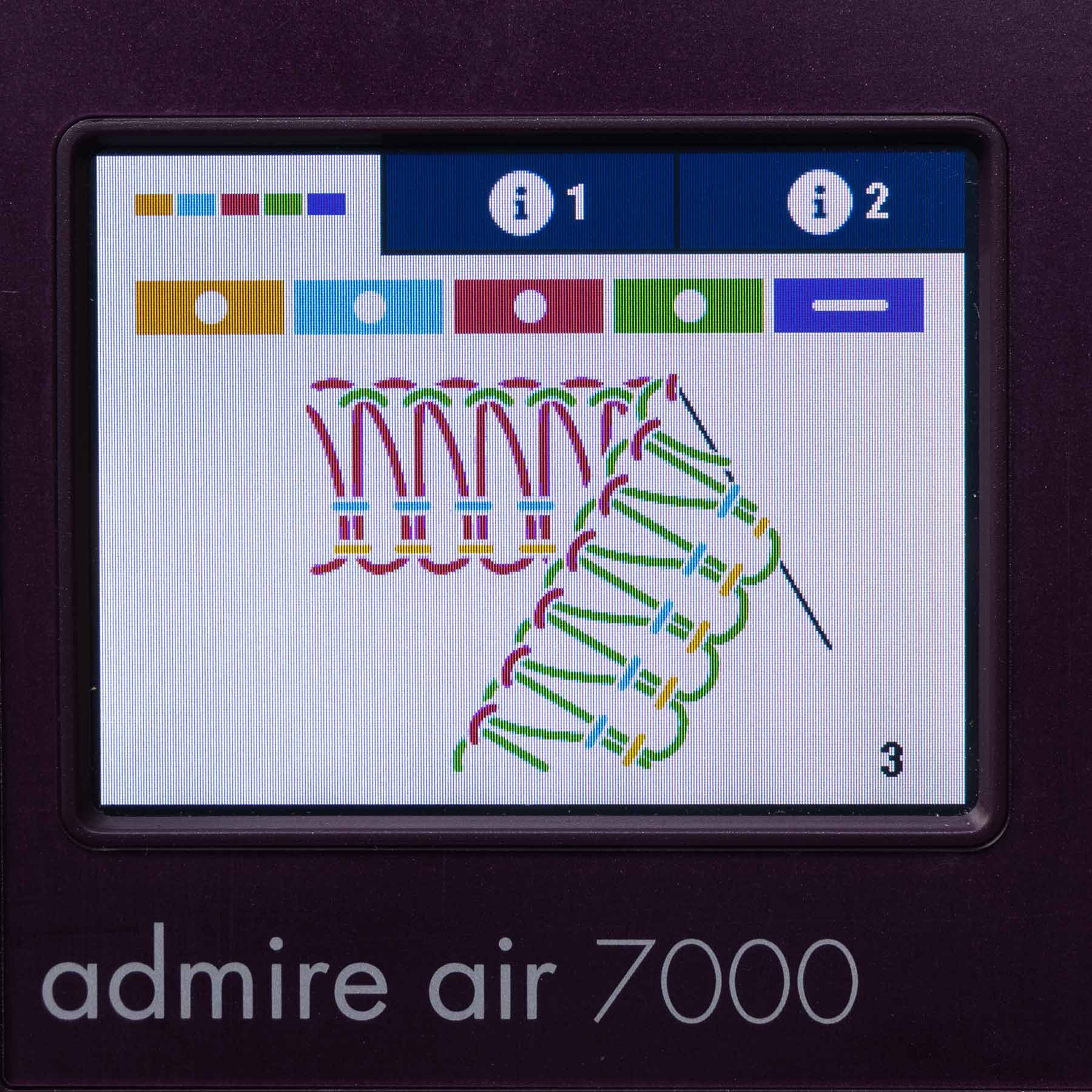 admire™ air 7000 Purple Coverlock Machine | PFAFF®