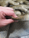Wolf Animal Coat Costume Faux Fur Fabric / Sold By The Yard