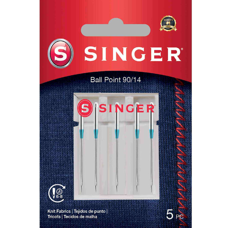Singer Ball Point Needles Ball Point Needles 90/14 5-Pack | SINGER®